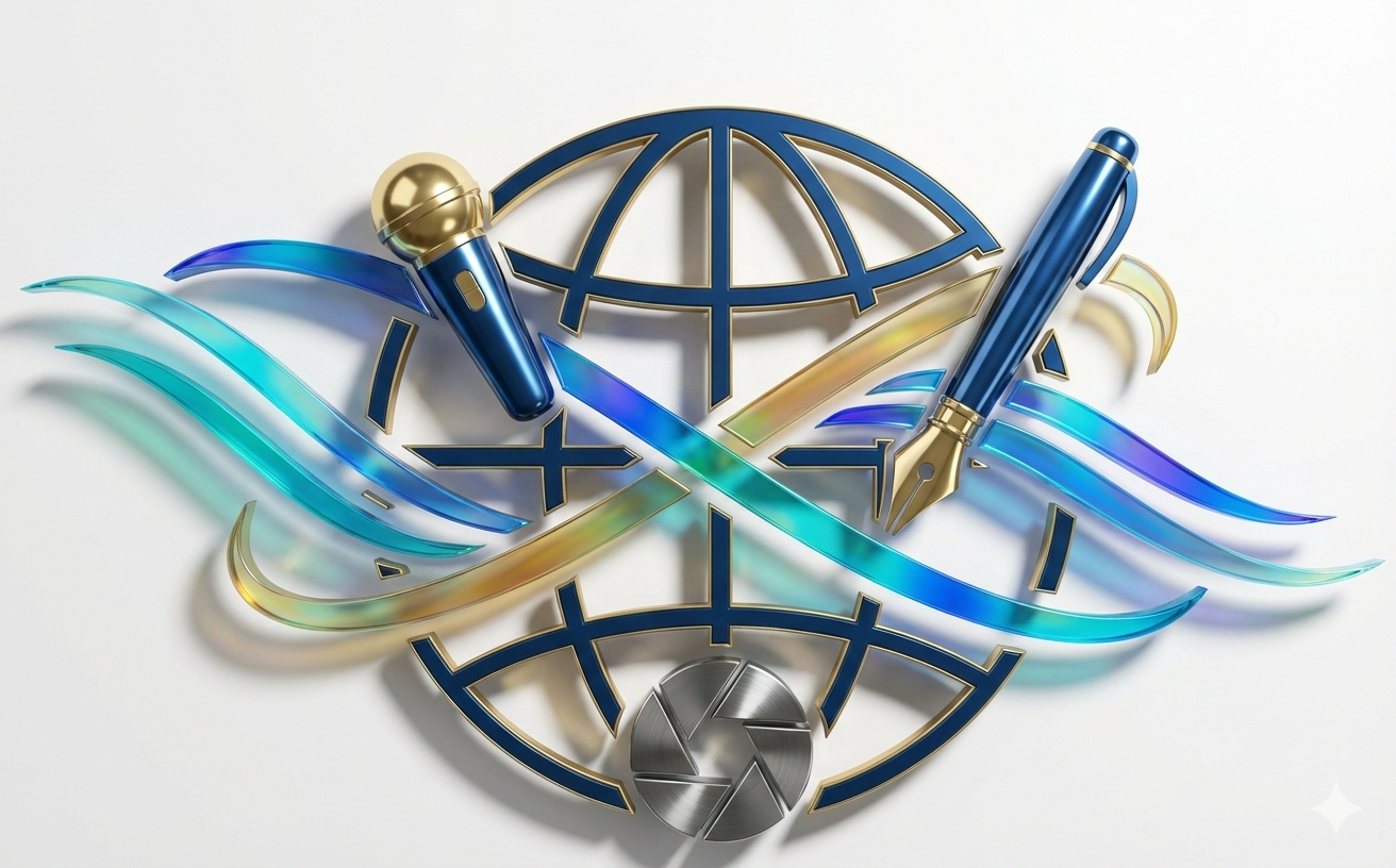 شعار المنتدى الدولي للصحافة والإعلام